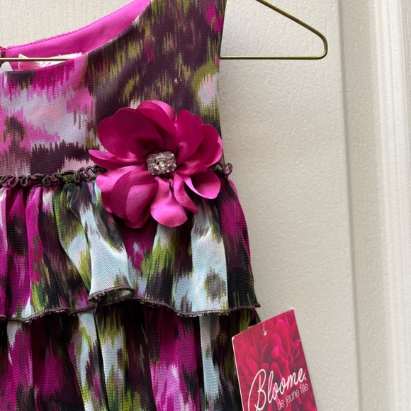 Beautiful flower print dress!  NEW - Picture 5 of 6